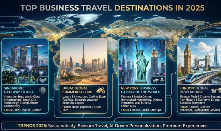Top Business Travel Destinations 2025